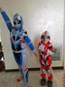憶愛(ài)兒童套裝奧特曼男童外套春秋運動(dòng)套裝兒童賽羅衣服童裝六一表演服  捷德帶護目鏡  120 曬單實(shí)拍圖