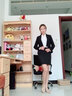 安依蓮職業(yè)裝女小西裝套裝春秋季團購工作服時(shí)尚氣質(zhì)酒店經(jīng)理西服正裝 黑色西裝+褲子 L 建議95-105斤左右 曬單實(shí)拍圖