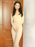 MOXTOC新款秋衣秋褲套裝彈力親膚面膜打底衫秋冬保暖內衣女高奢 膚色（秋衣秋褲） 均碼（建議80~140斤） 曬單實(shí)拍圖