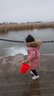 MARC&JANIE馬克珍妮2019新款冬裝男女童中長(zhǎng)款羽絨服 寶寶毛領(lǐng)羽絨外套92262 摩卡豆沙色 120 6T 曬單實(shí)拍圖