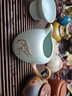 青澹窯汝瓷 手工汝窯公道杯天青色茶海功夫茶具可養(yǎng)金線金牛茶海 金牛茶海 天青色 曬單實(shí)拍圖