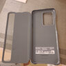 艾米珈 三星s20ultra手機殼男款s21ultra保護套S21+智能休眠全包防摔翻蓋皮套 三星s21ultra-灰色【智能休眠保護套】 曬單實(shí)拍圖