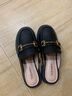 天美意穆勒拖女鞋子商場(chǎng)同款時(shí)尚外穿包頭拖鞋 曬單實(shí)拍圖