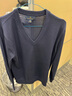 布克兄弟（BrooksBrothers）男士秋冬新品美利奴羊毛V領(lǐng)針織毛衣 4004-藏青色 M 曬單實拍圖