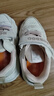 巴布豆女童鞋子春季2026新款兒童運動(dòng)鞋軟底輕便女孩老爹鞋學(xué)生休閑鞋 白/暖粉（防水皮面） 26 內長(cháng)16.6cm 曬單實(shí)拍圖
