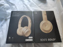 beats  Beats Solo3 Wireless 真无线头戴式耳机 蓝牙耳机  兼容苹果安卓系统 - 哑光金 实拍图
