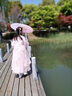小咕嘟熊漢服女童2022新款春秋季唐裝兒童古裝漢服夏裝兒童中國風(fēng)超仙新款古風(fēng)613歲女童櫻花公主襦裙 粉色裙子+大袖衫 110 曬單實(shí)拍圖