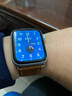 積優(yōu)（JEAYOU）適用蘋果手表表帶apple watch s10/ultra2/s9運(yùn)動(dòng)型表帶iwatch s8/7/6/5/4/se真皮表帶時(shí)尚表帶 棕色 42/44/45mm 曬單實(shí)拍圖