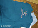 始祖鳥(niǎo)（ARC'TERYX）Kragg SL系列Cotton 男子戶外休閑純棉透氣鳥(niǎo)標(biāo)印花圓領(lǐng)短袖T恤衫 X9533/Black黑色 M （70-80kg）尺碼偏大 曬單實(shí)拍圖