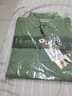 暇步士（Hush Puppies）男裝秋季緊致彈力長(cháng)袖POLO衫 034淺綠3 XL 曬單實(shí)拍圖