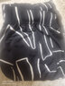 笙冉（SHENGRAN）2023夏季薄款涼涼褲冰絲褲休閑褲寬松哈倫褲束腳褲松緊腰褲子女 束腳-黑白線 2XL 140-160斤 曬單實拍圖