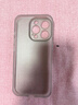 第一衛 DIVI【中國ROHS安全檢測】適用蘋(píng)果16pro手機殼iPhone16Pro保護套全包超薄磨砂半透明防摔硬殼男女款灰 曬單實(shí)拍圖