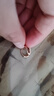 曼蒂婭 925銀耳環(huán)女新潮耳扣車花圓圈耳飾日韓簡約百搭耳圈圓臉顯瘦禮物 車花耳圈 玫瑰金色【京速達(dá)】 曬單實(shí)拍圖