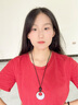 清晨的星星幾何圓環(huán)吊墜項鏈長(cháng)款新中式輕奢小眾鎖骨鏈女毛衣鏈配飾頸鏈首飾 深玳瑁-平安扣項鏈 曬單實(shí)拍圖