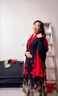 恒源祥提花雙面羊毛外搭披風(fēng)秋冬可穿斗篷女士帶袖流蘇披肩羊毛兩圍巾 高檔禮物灰 85-180斤均可 曬單實(shí)拍圖
