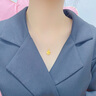 勞拉圖四葉草黃金項(xiàng)鏈女愛(ài)心足金999吊墜鎖骨鏈?zhǔn)罪椛斩Y物 幸運(yùn)四葉草【玫瑰禮盒】 曬單實(shí)拍圖