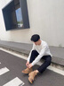 DDeiet馬丁靴男士秋冬季2024新款英倫風(fēng)大黃靴復(fù)古工裝靴中幫加絨男鞋 棕色【精美包裝】 41 皮鞋碼 曬單實(shí)拍圖