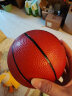欣格儿童篮球框 室内投篮架 家用挂式篮球板 免打孔篮筐 宝宝玩具男孩女孩生日礼物 可自动计分 橙色狮子六一儿童节礼物 实拍图