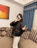 皮爾卡丹輕便羽絨服女短款新款小香風(fēng)高級感歐貨時(shí)尚洋氣顯瘦小個(gè)子外套 黑色 M 120以?xún)?曬單實(shí)拍圖