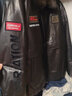 凱撒（KAISER）水貂毛領(lǐng)真皮羽絨服男冬季油蠟牛皮皮衣男活里活面脫卸加厚皮夾克 羽絨 4XL (190) (適合165-180斤) 曬單實(shí)拍圖