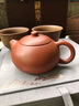 藏壺天下宜興純手工紫砂壺茶具泡茶壺西施壺原礦紅泥扁西施 曬單實拍圖