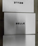 百麗（Belle）七夕禮物粗跟瑪麗珍鞋女商場同款通勤單鞋小皮鞋3A601AQ4 黑色 38 (240mm) 曬單實(shí)拍圖