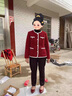 恰凡（QIAFAN）媽媽秋裝時(shí)尚小香風(fēng)外套2025新款40歲中年女士春秋洋氣高貴上衣服 FN60428027 紅色【單件外套】 XL 【建議105斤以內(nèi)】 曬單實(shí)拍圖