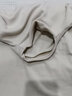 自巧小個(gè)子半高領(lǐng)針織毛衣女年新款早秋慵懶風(fēng)上衣內搭打底衫 米杏色 XS 曬單實(shí)拍圖