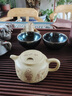 艾瑩嘉 原礦本山綠泥紫砂壺名師純全手工刻繪五牛茶壺茶具宜興名家功夫泡茶壺牛蓋蓮子壺 曬單實拍圖