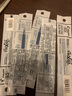 日本百樂(lè )/PILOT LFBK-23EF可擦筆筆芯BLS-FR5按動(dòng)式摩擦筆筆芯黑紅藍色熱可擦 藍黑0.5mm*5 1 曬單實(shí)拍圖