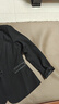 晨芙職業(yè)西裝女套裝氣質(zhì)英倫風(fēng)商務(wù)前臺面試正裝小西服外套工裝工作服 黑色單件外套 XL 建議110-120斤 曬單實(shí)拍圖