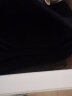 花花公子（PLAYBOY）休闲裤男2024春夏季裤子男士宽松直筒男裤商务潮流男装 黑色 30 实拍图