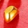 中國黃金（CHINA GOLD）黃金金豆足金9999金瓜子元寶新年生日情人節(jié)禮物 1顆元寶1g【絨布袋+玻璃瓶】 曬單實(shí)拍圖
