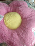 達克鴨花瓣太陽(yáng)花坐墊毛絨花朵學(xué)生教室椅子屁墊榻榻米飄窗懶人椅墊 深粉色 45x45cm 曬單實(shí)拍圖
