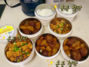 泰福高（TAFUCO）日本保溫飯盒大容量24小時(shí)超長保溫飯桶上班族學(xué)生送飯保溫餐盒 【2.9L】午夜藍(lán)4層+保溫包+餐具 曬單實(shí)拍圖