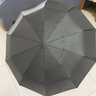 添晴大號(hào)雨傘折疊全自動(dòng)雙人男女加大加固加厚加大傘抗風(fēng)木柄 原木手柄黑紋理 曬單實(shí)拍圖
