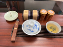 東道汝窯河南非遺圓融香插老東道中式擺件功夫茶具配件輕奢裝飾工藝品 粉青色 曬單實拍圖