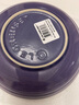酷彩（Le Creuset）法式炻瓷20cm深盤餐盤 家用餐具菜盤水果盤歐式餐具餃子盤 深盤鳶尾紫 20cm 曬單實(shí)拍圖