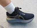 ASICS男鞋  GEL-KAYANO 30穩(wěn)定支撐透氣緩震跑步鞋休閑運動鞋1011B548 1011B920-001(鉑金款） 42 曬單實拍圖