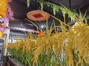 仿真稻谷假水稻麥穗稻穗麥子稻子小麥干花裝飾花塑料花單支農(nóng)作物 一枝仿真水稻 曬單實(shí)拍圖