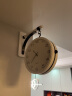 汉时（Hense） 创意轻奢双面挂钟现代简约挂墙时钟客厅挂表两面石英钟表HDS03 白色D款 实拍图