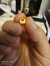 金至尊（3D-GOLD)黃金轉(zhuǎn)運(yùn)珠寶寶款胡蘿卜足金手繩BB兒童滿月七夕禮物定價 金重0.64克（配飾品禮盒） 曬單實(shí)拍圖