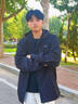 李寧三合一外套男春秋季開衫連帽加厚保暖夾克沖鋒風(fēng)外套戶外運動上衣 黑色【搖粒絨內(nèi)膽】 YWBU083-1 L /175 曬單實拍圖