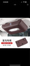 拓比應(yīng)寶馬車載紙巾盒5系X4X5lX6X7用品3系內(nèi)飾X1X2iX3飾掛遮陽板抽紙盒 寶馬【掛式-摩卡棕】一個裝 曬單實拍圖