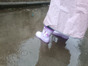 兒童雨鞋女童寶寶雨靴可愛(ài)獨(dú)角獸小孩水靴中童大童男童防滑防水鞋 2209升級(jí)防水口【紫色】 內(nèi)長(zhǎng)20厘米 (適合平時(shí)31-32碼 ) 曬單實(shí)拍圖