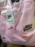 NIKE 耐克童裝女童衛衣+長(cháng)褲2件套春秋季260克毛圈滿(mǎn)印舒適兒童套裝 曬單實(shí)拍圖