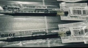 百樂（PILOT）B2P-寶特瓶礦泉水筆中性筆按動式學(xué)生用專創(chuàng)意頭簽字筆g2按動筆芯筆0.5mm 黑色筆芯6支 曬單實拍圖