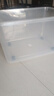優(yōu)勤（YOUQIN）透明收納箱家用衣服玩具整理箱塑料收納大容量零食后備儲(chǔ)物箱 透明【帶提手】 1個(gè)裝 超大號(hào)【長(zhǎng)50.4*寬37.6*高28.8cm】 曬單實(shí)拍圖
