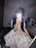 閃動(dòng)少女（SHANDONGSHAONV）洛麗塔Lolita可愛(ài)少女日常甜美裙減齡襯衣蝴蝶結(jié)蕾絲背帶裙兩件套 襯衣+背帶裙【送蝴蝶結(jié)】 L 曬單實(shí)拍圖
