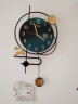 美世达（MEISD） 北欧钟表挂钟客厅创意餐厅挂表轻奢家用个性现代简约时钟石英钟 带日历款大号:40*70cm(表盘31) 实拍图